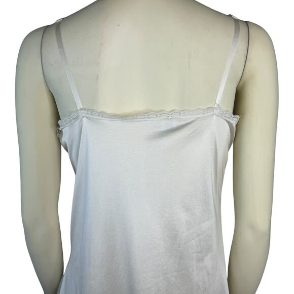 American Vintage Melody Lingerie full slip with lace in white size 38 - Picture 10 of 15